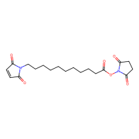 11-马来酰亚胺基十一烷酸琥珀酰亚胺酯,87981-04-2,≥98%,阿拉丁
