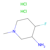 (3R,4S)-4-fluoro-1-methyl-piperidin-3-amine;dihydrochloride,2306248-19-9,97%,阿拉丁