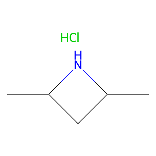 (2R,4R)-2,4-dimethylazetidine hydrochloride，470666-34-3，97%，阿拉丁产品图