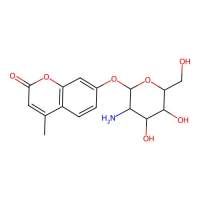 7-[(2S,3R,4R,5S,6R)-3-amino-4,5-dihydroxy-6-(hydroxymethyl)tetrahydropyran-2-yl]oxy-4-methyl-chromen-2-one，58989-36-9，97%，阿拉丁