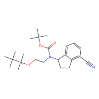 tert-butyl N-[2-[tert-butyl(dimethyl)silyl]oxyethyl]-N-[(1S)-4-cyanoindan-1-yl]carbamate，1306763-61-0，97%，阿拉丁