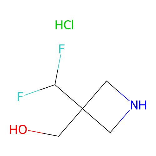 [3-(difluoromethyl)azetidin-3-yl]methanol;hydrochloride，2891599-54-3，97%，阿拉丁产品图