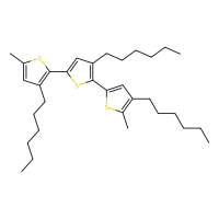 聚（3-己基噻吩-2,5-二基）（区域规则），125321-66-6，阿拉丁