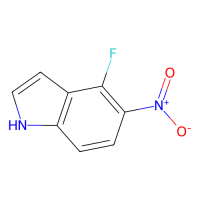 4-fluoro-5-nitro-1H-indole，1003858-69-2，97%，阿拉丁