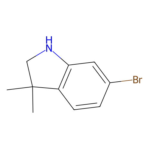 6-溴-3,3-二甲基-2,3-二氢-1H-吲哚，158326-85-3，97%，阿拉丁产品图