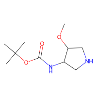tert-butyl N-[(3S,4R)-4-methoxypyrrolidin-3-yl]carbamate，1931911-57-7，97%，阿拉丁