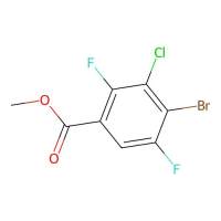 methyl 4-bromo-3-chloro-2,5-difluoro-benzoate，2649788-90-7，97%，阿拉丁
