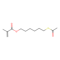 6-乙酰硫代己基甲基丙烯酸酯,1418148-67-0,≥98.0%含有100 ppm MEHQ作为抑制剂,阿拉丁