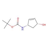 tert-butyl N-[(1S,4R)-4-hydroxycyclopent-2-en-1-yl]carbamate，201054-55-9，97%，阿拉丁