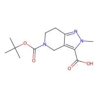 5-[(tert-butoxy)carbonyl]-2-methyl-2H,4H,5H,6H,7H-pyrazolo[4,3-c]pyridine-3-carboxylic acid，1706446-22-1，97%，阿拉丁
