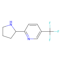 2-pyrrolidin-2-yl-5-(trifluoromethyl)pyridine,1256787-20-8,97%,阿拉丁
