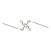 1,1'-[4,8-双[5-(十二烷基硫基)-2-噻吩基]苯并[1,2-b:4,5-b' ]二噻吩-2,6-二基]双[1,1,1-三甲基锡烷]，1887135-97-8，阿拉丁