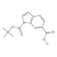 N-Boc-1h-吲哚-6-羧酸甲酯,957127-83-2,98%,阿拉丁