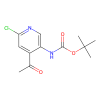 tert-butyl N-(4-acetyl-6-chloro-3-pyridyl)carbamate,1773562-95-0,97%,阿拉丁
