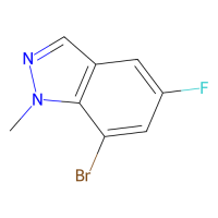 7-bromo-5-fluoro-1-methyl-1H-indazole,1781864-19-4,97%,阿拉丁