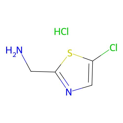 (5-chloro-1,3-thiazol-2-yl)methanamine hydrochloride,1187932-87-1,97%,阿拉丁产品图