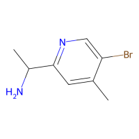 (1S)-1-(5-bromo-4-methyl-2-pyridyl)ethanamine，1259576-64-1，97%，阿拉丁
