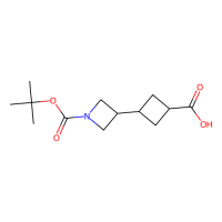 3-(1-tert-butoxycarbonylazetidin-3-yl)cyclobutanecarboxylic acid，1989659-47-3，97%，阿拉丁