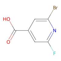2-bromo-6-fluoro-pyridine-4-carboxylic acid,1214323-63-3,97%,阿拉丁