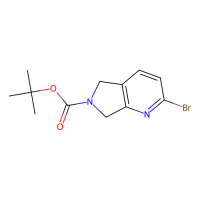 tert-butyl 2-bromo-5H,6H,7H-pyrrolo[3,4-b]pyridine-6-carboxylate，1375302-76-3，97%，阿拉丁