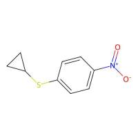 1-cyclopropylsulfanyl-4-nitro-benzene，851008-48-5，97%，阿拉丁