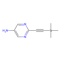 2-(2-trimethylsilylethynyl)pyrimidin-5-amine,2243974-50-5,97%,阿拉丁