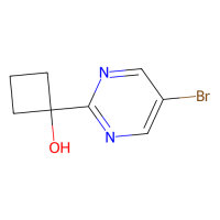 1-(5-bromopyrimidin-2-yl)cyclobutanol，1515923-39-3，97%，阿拉丁