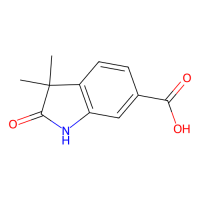 3,3-dimethyl-2-oxo-indoline-6-carboxylic acid,127267-57-6,≥97%,阿拉丁