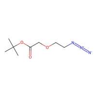叠氮基-PEG1-CH2CO2-t-Bu，1820717-35-8，≥98%，阿拉丁