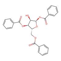 [(2R,3S,4S,5R)-3,5-dibenzoyloxy-4-hydroxy-tetrahydrofuran-2-yl]methyl benzoate，314289-48-0，97%，阿拉丁