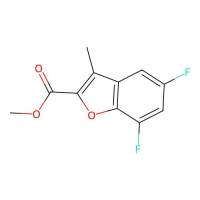 methyl 5,7-difluoro-3-methyl-benzofuran-2-carboxylate，1877066-69-7，97%，阿拉丁