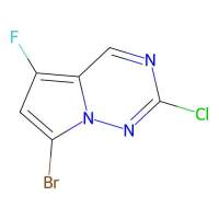 7-bromo-2-chloro-5-fluoro-pyrrolo[2,1-f][1,2,4]triazine，2830342-74-8，97%，阿拉丁