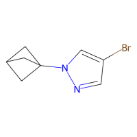1-(1-bicyclo[1.1.1]pentanyl)-4-bromo-pyrazole，2417226-93-6，97%，阿拉丁