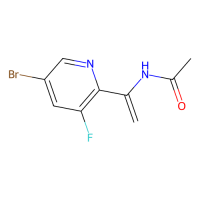 N-(1-(5-溴-3-氟吡啶-2-基)乙烯基)乙酰胺,887143-43-3,95%,阿拉丁