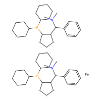 (1R,1'R)-1,1'-双(二环己基膦)-2,2'-双[(R)-(二甲基氨基)苯基甲基]二茂铁，494227-35-9，≥97%，阿拉丁