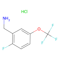[2-fluoro-5-(trifluoromethoxy)phenyl]methanamine;hydrochloride，2459963-15-4，97%，阿拉丁