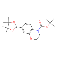 tert-butyl 7-(4,4,5,5-tetramethyl-1,3,2-dioxaborolan-2-yl)-2,3-dihydro-1,4-benzoxazine-4-carboxylate，1467057-57-3，97%，阿拉丁