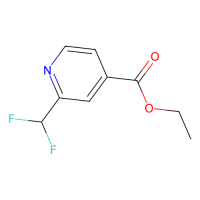2-(二氟甲基)吡啶-4-羧酸乙酯，1192539-75-5，97%，阿拉丁