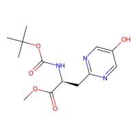 methyl (2S)-2-(tert-butoxycarbonylamino)-3-(5-hydroxypyrimidin-2-yl)propanoate，1204139-63-8，97%，阿拉丁