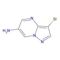 3-bromopyrazolo[1,5-a]pyrimidin-6-amine，1367955-95-0，97%，阿拉丁