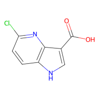 5-chloro-1H-pyrrolo[3,2-b]pyridine-3-carboxylic acid，1190321-93-7，97%，阿拉丁
