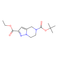 O5-tert-butyl O2-ethyl 6,7-dihydro-4H-pyrazolo[1,5-a]pyrazine-2,5-dicarboxylate，1250443-97-0，97%，阿拉丁