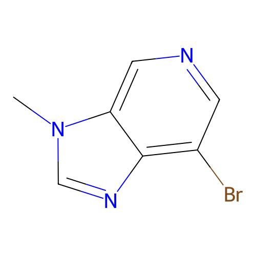 7-bromo-3-methyl-3H-imidazo[4,5-c]pyridine，1784125-40-1，97%，阿拉丁产品图