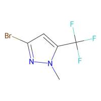 3-bromo-1-methyl-5-(trifluoromethyl)pyrazole，1781113-39-0，97%，阿拉丁