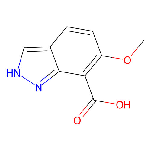 6-methoxy-1H-indazole-7-carboxylic acid,1638768-97-4,97%,阿拉丁产品图