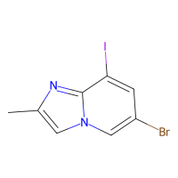 6-bromo-8-iodo-2-methyl-imidazo[1,2-a]pyridine，1421601-69-5，97%，阿拉丁
