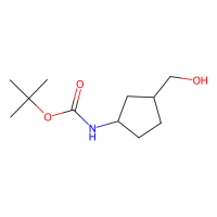 tert-butyl N-[(1R,3S)-3-(hydroxymethyl)cyclopentyl]carbamate，347185-68-6，97%，阿拉丁