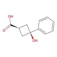 cis-3-hydroxy-3-phenyl-cyclobutanecarboxylic acid,1812175-28-2,97%,阿拉丁