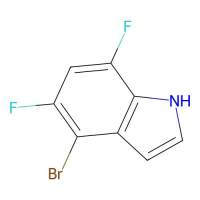 4-bromo-5,7-difluoro-1H-indole,1381878-59-6,97%,阿拉丁