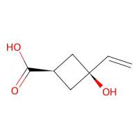 顺式-3-羟基-3-乙烯基环丁烷羧酸,2460494-98-6,≥97%,阿拉丁